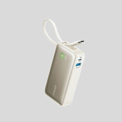 Anker 533 Powercore 10000 Mah Pd 30W Built-In Usb-C Cable
