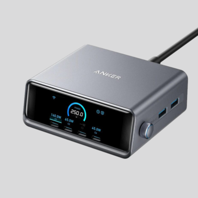 Anker Prime 250W Silver Desktop Charger B2C