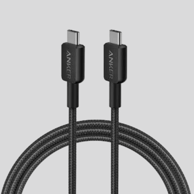 Anker 322 Black 3Ft Usb-C To Usb-C Cable