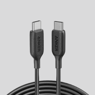 Anker 322 6Ft Black Usb-C To Usb-C Cable