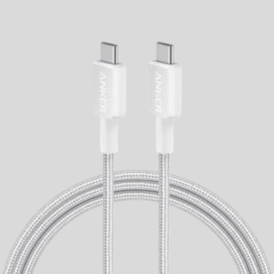 Anker 322 White 6Ft Usb-C To Usb-C Cable B2B