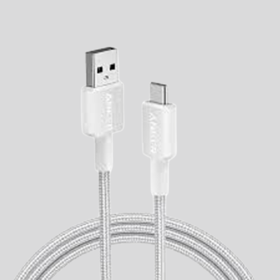 Anker 322 3Ft White Usb-C To Usb-C Cable