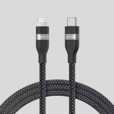 Anker 3Ft Black Usb-C To Lightning Cable