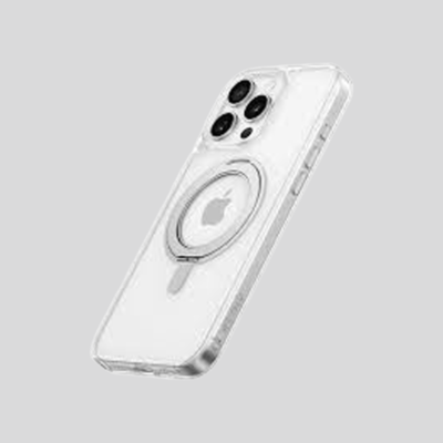 Anker Maggo Magnetic Case With 360 Stand  Ring Clear A
