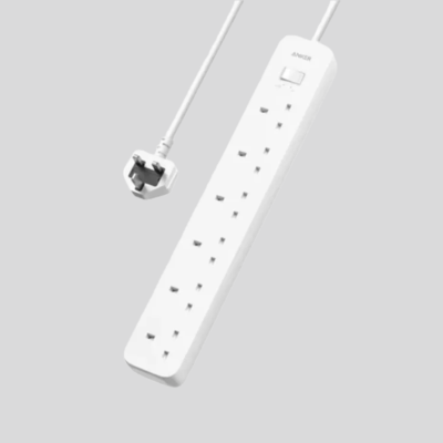 Anker White Iteration 6In1 Power Strip B2B